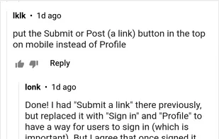 Discuss content with other users with a tree-based comment system.
