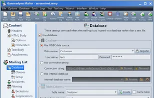 Gammadyne Mailer screenshot 2