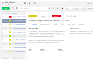 Faraday WebUI / Status Report