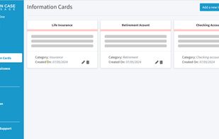 information cards
