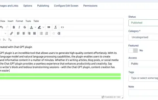 Txt42 GPT extension for Joomla