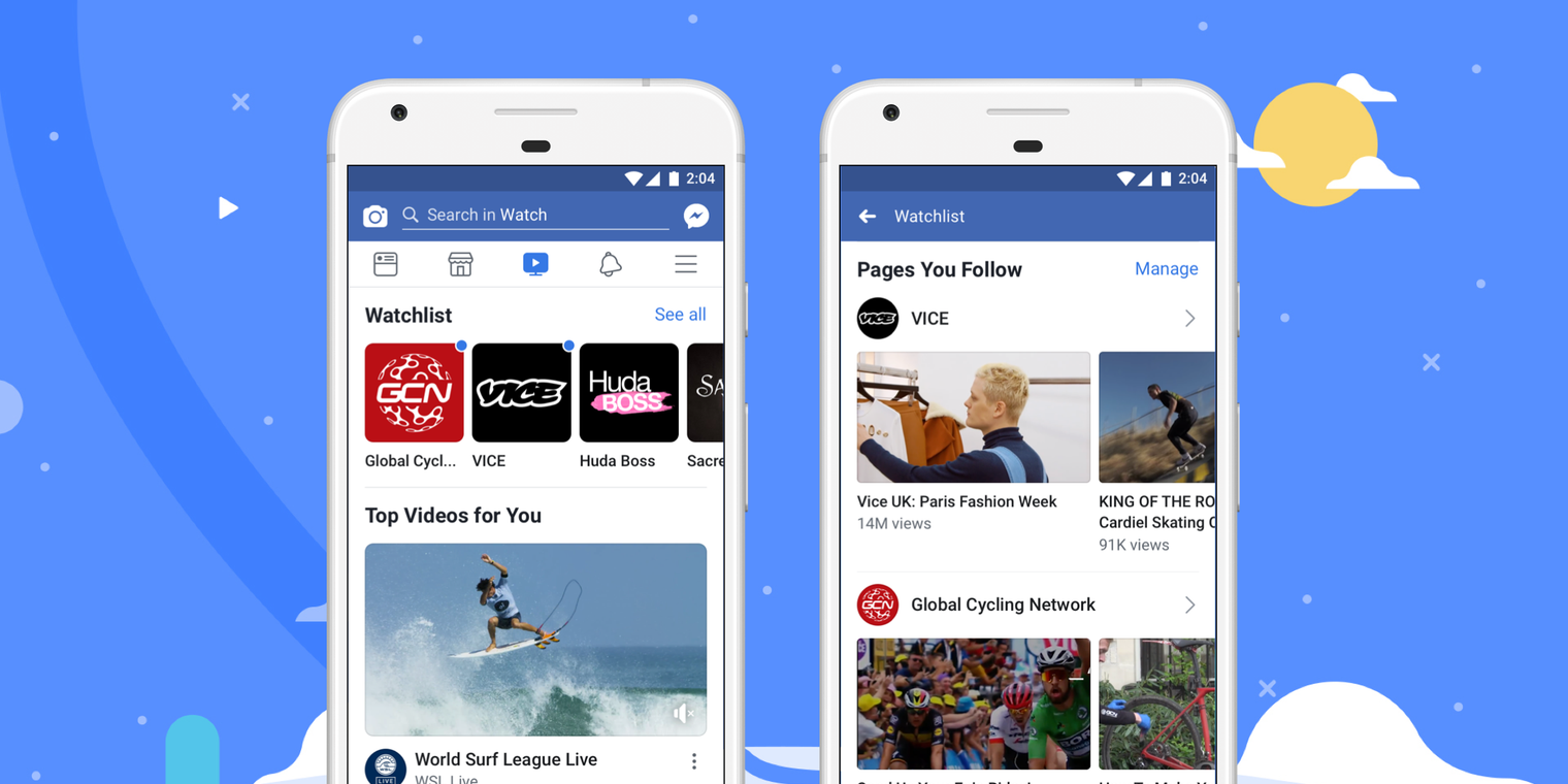 Video sharing service Facebook Watch is now available worldwide