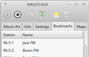 NRSC5-GUI screenshot 3