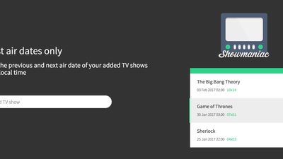 Track your favourite TV shows!