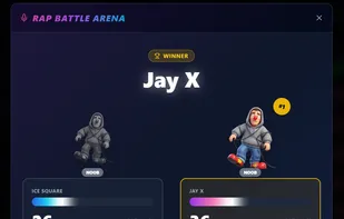 Rap Battle Scoreboard