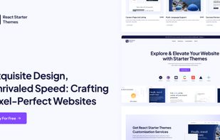 React Starter Themes screenshot 2