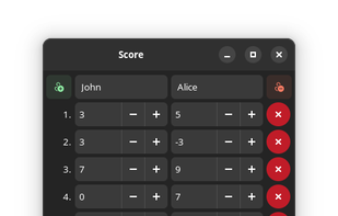 Score Tracker screenshot 1