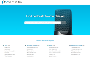 Podvertise.fm screenshot 1