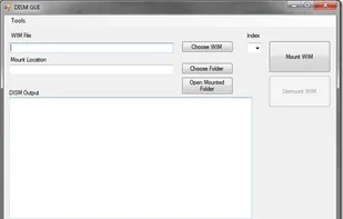 DISM GUI screenshot 1
