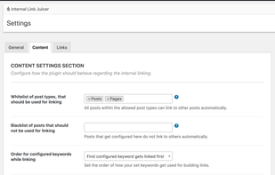 Internal Link Juicer screenshot 1