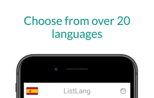 ListLang screenshot 2