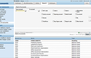 e-conomic screenshot 1