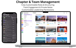 Engage Spaces provides each team leader with their own team administration functions. Allow each team leader to manage their teams': roles, permissions, private notes, roster sizes, attendance, registration opportunities and more.