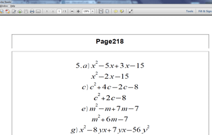 The resulting PDF File