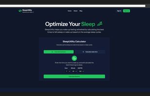 SleepUtility - Home
