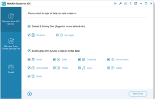 MobiKin Doctor for iOS screenshot 1