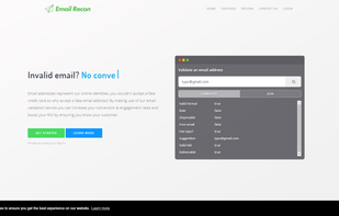 EmailRecon screenshot 1