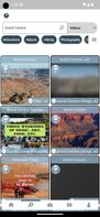 The video search screen.