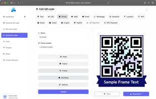 QRCodeFree screenshot 1