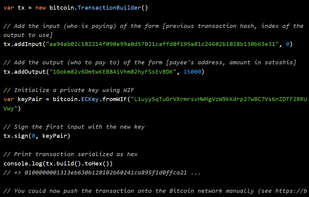 BitcoinJS screenshot 1