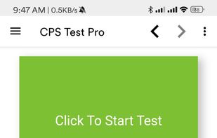 CPS Test screenshot 1