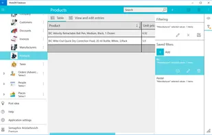 MobiDB Database screenshot 1