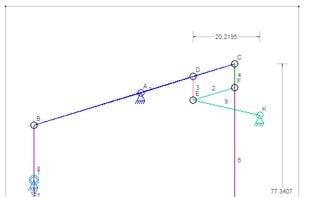 Linkage Mechanism Designer and Simulator screenshot 1