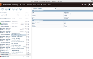 UFS Explorer Professional Recovery screenshot 1