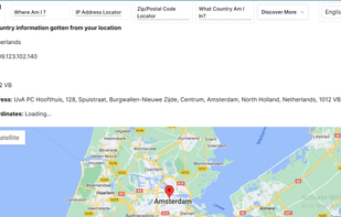 IP Address Location  tool