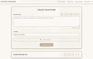 Free AI Story Generator screenshot 2