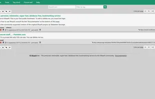 Shaarli screenshot 1