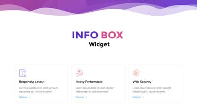 Info Box Widget of HappyAddons