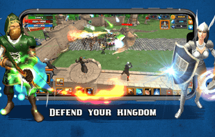 Grow Kingdom: Heroes & Monsters screenshot 1