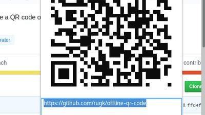 QR codes are resizable!