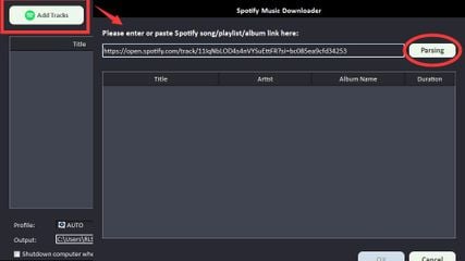 Spotify Music Downloader screenshot 1