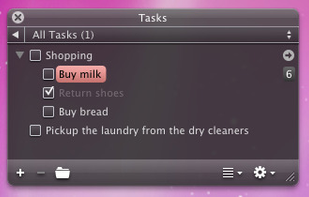 Support for due dates and labels