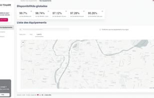 View Map of assets (equipment)