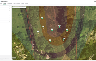 Visualise borehole locations with geology layers, site boundaries and satellite imagery - all in one browser-based view.
