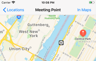 GeoMidpoint screenshot 1