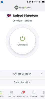 HideIP VPN screenshot 1