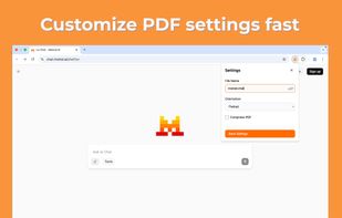 Mistral to PDF screenshot 1
