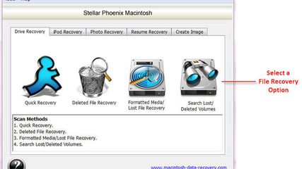 Stellar Phoenix Mac Recovery on Windows screenshot 1