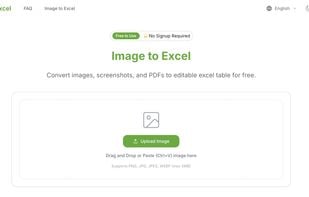 ImagetoExcel  screenshot 1
