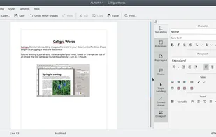 Calligra Suite screenshot 1