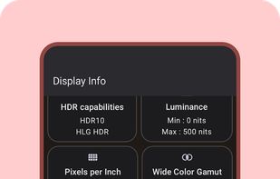 Display Info screenshot 1