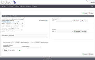Booked Scheduler screenshot 2