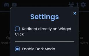 Settings