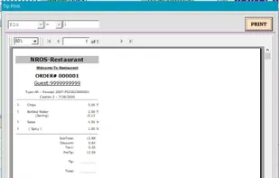 NROS Restaurant POS Billing Software screenshot 1