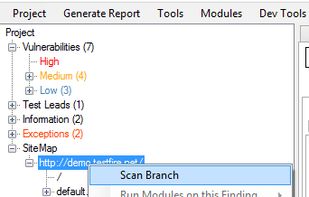 IronWASP screenshot 1