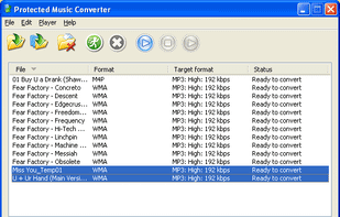 Protected Music Converter screenshot 1